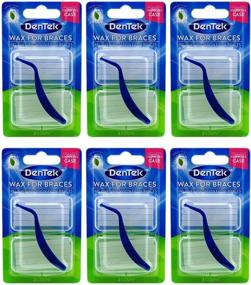 img 1 attached to Dentek Wax for Braces - 😁 Superior Quality with 2 Count (Pack of 6)