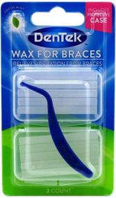 img 3 attached to Dentek Wax for Braces - 😁 Superior Quality with 2 Count (Pack of 6)