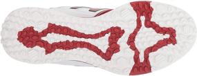 img 1 attached to Maroon Men's New Balance 3000V4 Baseball Shoes