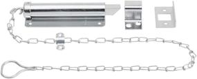 img 2 attached to 🔒 National Hardware N150-771 V820 Zinc Plated 6-Inch Chain Bolt