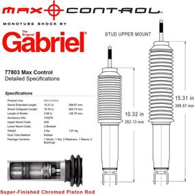 img 1 attached to Gabriel 77803 Monotube Absorber with Enhanced CONTROL