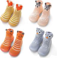 🧦 crypto kidz altsocks cozy perforated winter socks - non slip/anti-skid grip - unisex indoor and outdoor slippers with animal prints - soft breathable, waterproof rubber shoes logo