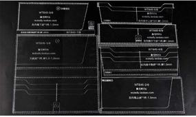 img 4 attached to Бизнес-шаблоны с акриловым узором WUTA