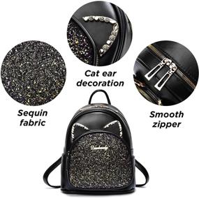 img 2 attached to Backpack Design Leather Womens Decoration