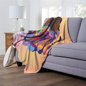 img 2 attached to 🥰 Disney Pixar Soul ‘The Village’ Silk Touch Throw Blanket 50” x 60” by Bee Harris: Cozy & Vibrant!