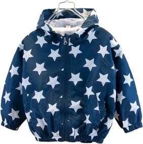 img 4 attached to 🧥 Kids Lightweight Spring Fall Windbreaker with Hood - FEDPOP Boy's Cartoon Casual Jacket Coat Size 2-7