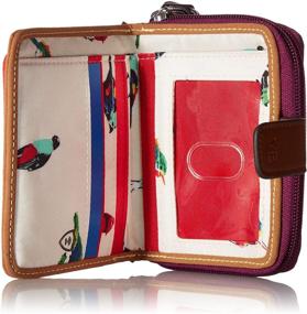 img 1 attached to 👛 Stylish and Secure: Vera Bradley Women's Lighten Up Pocket Wallet with RFID Protection