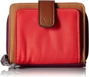 img 4 attached to 👛 Stylish and Secure: Vera Bradley Women's Lighten Up Pocket Wallet with RFID Protection