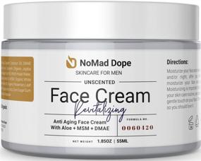 img 4 attached to 🧔 Men's Anti Aging Face Cream - Lightweight Facial Lotion - Moisturizer for Men - Wrinkle Reducing Cream - Nighttime Skin Care - Natural Organic Formula - Made in USA - Unscented - 1.85oz