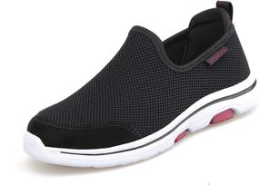 img 4 attached to RONGSI Breathable Comfortable Lightweight Sneakers