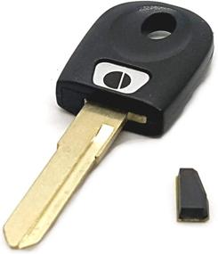 img 4 attached to Ducati Motorcycle Key Blank: Transponder Chip, Uncut Blade, Cloneable T5 Chip - READ DESCRIPTION