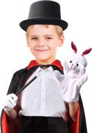 🎩 seo-optimized magician gloves with rabbit puppet логотип