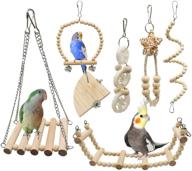 swinging chewing non toxic suitable parakeets logo