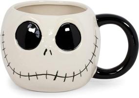 img 4 attached to Nightmare Christmas Skellington Oversized Drinkware