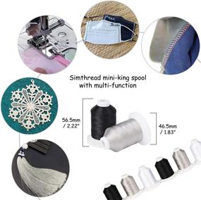 img 3 attached to 🧵 Улучшите своё мастерство с профессиональной ниткой для вышивальных машин Simthread