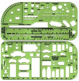 img 4 attached to 🚦 Traffic Drawing Template for Crime Scene Investigation