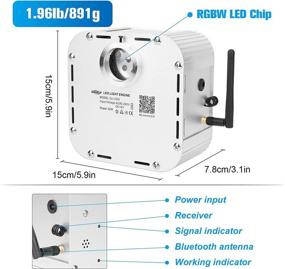 img 2 attached to CHINLY Bluetooth Twinkle Sound Activated Crystals