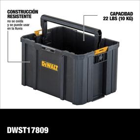 img 3 attached to 👜 DEWALT DWST17809 TSTAK Open Tote: Organize and Carry with Ease