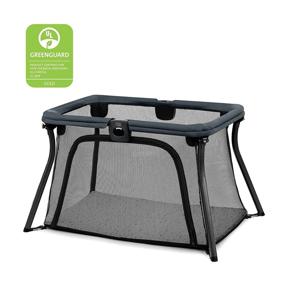 img 3 attached to 🧳 Chicco Alfa Lite Travel Playard - Портативная кроватка, легкая и компактная, размер 43x29x25 дюйма (1 шт.) - Полуночь