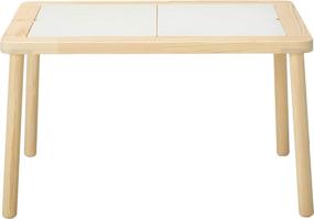 img 3 attached to 🪑 IKEA FLISAT Kid's Table, 32.625x22.875", Wooden