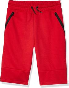 img 3 attached to Southpole Jogger Shorts Colors Chenille Boys' Clothing : Shorts