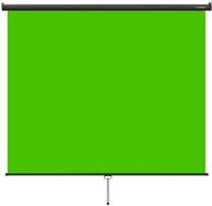 🎥 enhance your video content with excelimage pull-down green screen backdrop - auto-locking chroma key panel for youtube, photography, tik tok, gaming, and more! logo