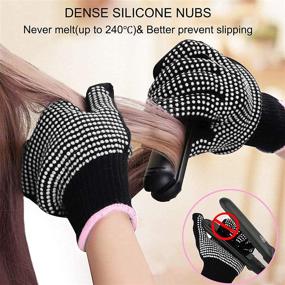 img 1 attached to Portable Silicone Resistant Straightener Scrunchies