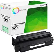 tct premium compatible toner cartridge for canon s35 - black 🖨️ - imageclass d300 d320 d340 d360, mf3240, pc-d320 d340 printers - 3,500 pages logo