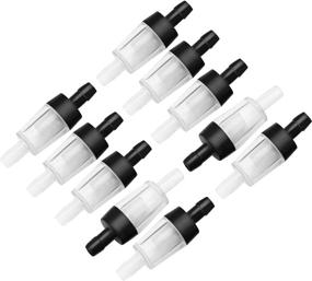 img 3 attached to 🐠 Leinuosen 20 Pack Black Aquarium Air Pump Check Valves - Essential Non-Return Valve Accessories for Fish Tank