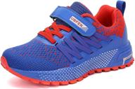 🏃 ubfen girls' athletic sneakers: perfect running and walking shoes logo