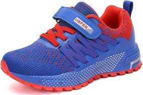 img 4 attached to 🏃 UBFEN Girls' Athletic Sneakers: Perfect Running and Walking Shoes