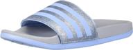 adidas adilette comfort sandal - boys' medium shoes for sandals логотип