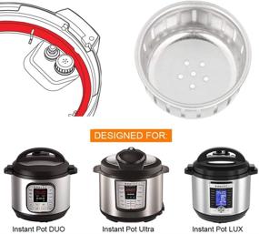 img 3 attached to ZoneFly 2 Pack Anti-Block Shield for Instant Pot - Compatible with DUO Mini, DUO Plus Mini, LUX Mini, DUO60, DUO80 V2, Ultra 60, LUX50, LUX60, and LUX80 - Prevent Blockages Effectively