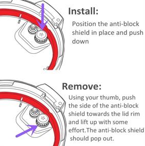 img 2 attached to ZoneFly 2 Pack Anti-Block Shield for Instant Pot - Compatible with DUO Mini, DUO Plus Mini, LUX Mini, DUO60, DUO80 V2, Ultra 60, LUX50, LUX60, and LUX80 - Prevent Blockages Effectively