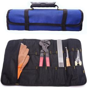 img 3 attached to 🐴 Horse Farrier Hoof Tool Kit – 5 Piece Set with Carry Bag for Equine Metal Shears, Hoof Nipper Cutter, Handle Knife – Professional Hoof Trimming Tools for Stables
