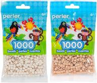 1000 perler bead bag bundle: toasted marshmallow and fawn (2 pack) - enhanced seo logo