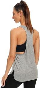img 1 attached to Ullnoy Workout Running Sleeveless Shirts 3 Sports & Fitness