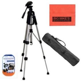 img 1 attached to Ultra-Light 57-Inch Camera Tripod for Canon EOS Rebel T3, T3i, T4i, T5, T5i T6i, T6s, T7, T7i, EOS 60D, EOS 70D, 📷 EOS 80D, EOS 5D Mark III, EOS 6D, EOS 7D Mark II, EOS-M, EOS-M3, EOS-M50 Cameras: The Perfect Support for Your Canon Photography Journey