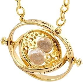 img 4 attached to ⏳ Bodytrend Falcon Horcrux Hourglass Pendant - Hermione Time Turner Necklace for Wizardry