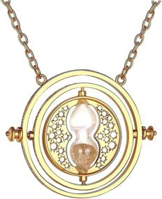 img 3 attached to ⏳ Bodytrend Falcon Horcrux Hourglass Pendant - Hermione Time Turner Necklace for Wizardry