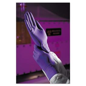 img 1 attached to Kimberly Clark Professional PURPLE NITRILE X Large: High-Quality Disposable Gloves for Optimal Protection