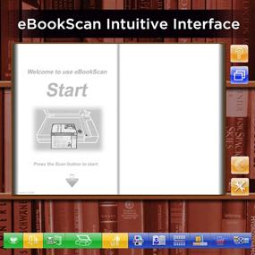 img 1 attached to Plustek Book Scanner OpticBook 3800L with eBookScan Software - Fast Scan Speed, Auto Crop & Rotate, 6mm Book Edge Design, Convert to ePUB/PDF/Searchable PDF/Word/Tiff/Excel, Compatible with Windows 7/8/10