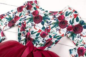 img 1 attached to 🌸 Floral Christmas and Holiday Dresses by Grace and Lucille (Sizes 6 Months - 7T)