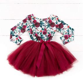 img 2 attached to 🌸 Floral Christmas and Holiday Dresses by Grace and Lucille (Sizes 6 Months - 7T)