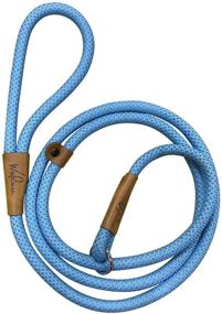 img 4 attached to 🐾 Wooflinen Reflective Premium Dog Slip Leash: Durable Mountain Climbing Rope for Training and Strong Pullers - 6 Foot