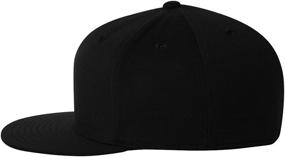 img 2 attached to Flexfit Premium Flatbill Cap X Large Sports & Fitness for Running