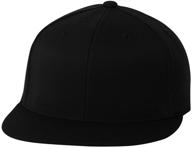 flexfit premium flatbill cap x large sports & fitness for running logo