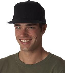 img 3 attached to Flexfit Premium Flatbill Cap X Large Sports & Fitness for Running