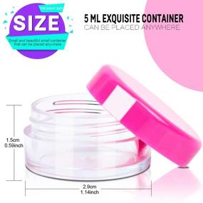 img 3 attached to Container HNYYZL Plastic Cosmetic 11Colors