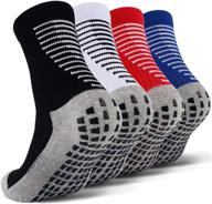 🚼 jhm kids slipper hospital grip athletic sport socks: perfect comfort for baby boys and girls logo